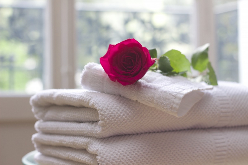 hotel-MAZAUGUES-min_towel_rose_clean_care_salon_spa_white_bath-731641